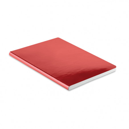 DIARI (140x200) JEAJ A5 VERMELL BRILLANT TAPA FLEXIBLE