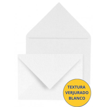 SOBRE VERJURADO BLANC 120x176 NORMAL (25u)               (ABO)