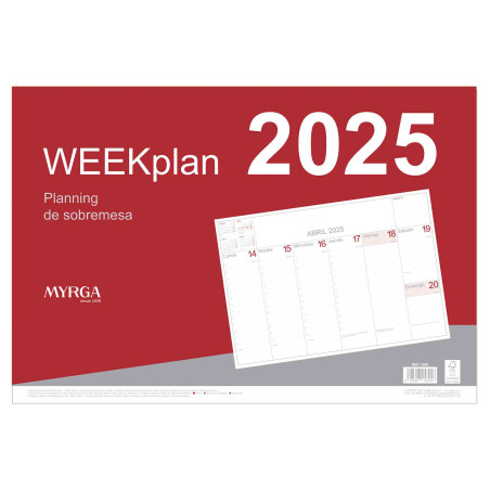 CALENDARI VADE ENCOLAT S/V 495x345 SP APU MYRGA 1580