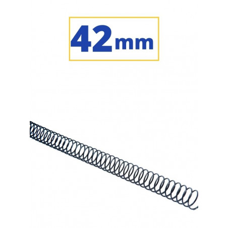 CANUTO ESPIRAL METALIC (5:1 42mm 390 FULLS) NEGRE