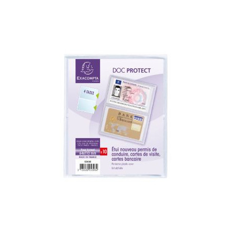 FUNDA PLASTIC 65x95 DOBLE 4 CARES
