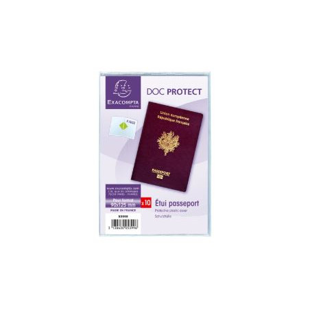FUNDA PLASTIC 90x125 DOBLE (PASSAPORT)