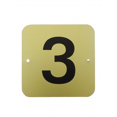 PLACA PISOS ALUMINI DEURAT "3"
