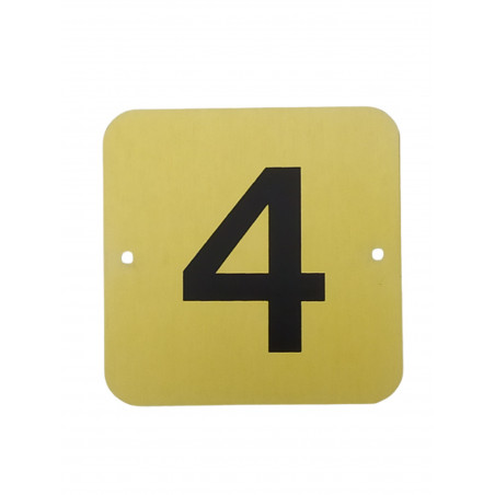 PLACA PISOS ALUMINI DEURAT "4"
