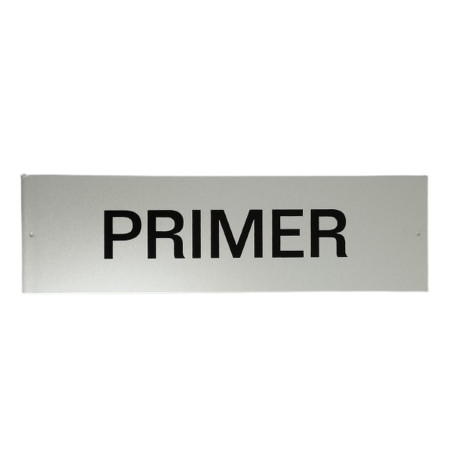 PLACA PISOS ALUMINI PLATA "PRIMER"
