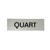 PLACA PISOS ALUMINI PLATA "QUART"
