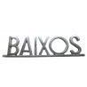 PLACA PISOS FUNDICIO 60mm ALUMINI PLATA "BAIXOS"