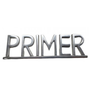 PLACA PISOS FUNDICIO 60mm ALUMINI PLATA "PRIMER"