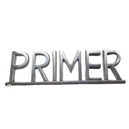 PLACA PISOS FUNDICIO 60mm ALUMINI PLATA "PRIMER"
