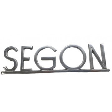 PLACA PISOS FUNDICIO 60mm ALUMINI PLATA "SEGON"