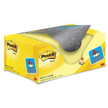 TACO NOTES ADH. 038x051 POST-IT 653 (20x100f) OFERTA