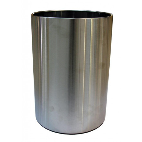 PAPERERA METALICA RODONA 19x28cm ACER PLATEJAT
