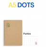 CUAD. ESP. RECICLAT A5 DOTS (100f) 80gr ECO