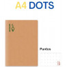 CUAD. GRAPAT RECICLAT A4 DOTS (50f) 80gr ECO