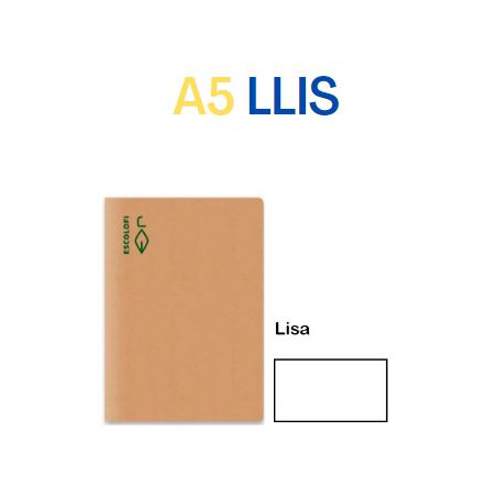 CUAD. GRAPAT RECICLAT A5 LLIS (50f) 80gr ECO