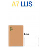 CUAD. GRAPAT RECICLAT A7 LLIS (50f) 80gr ECO