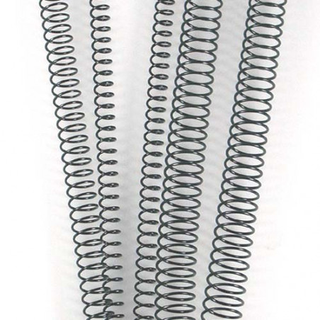 CANUTO ESPIRAL METALIC (4:1 08 mm 45 FULLS) NEGRE          (ABO)