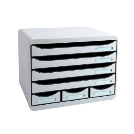 MODUL  7 CALAIXOS 4+3 GRIS APAISAT 307740D