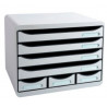 MODUL  7 CALAIXOS 4+3 GRIS APAISAT 307740D