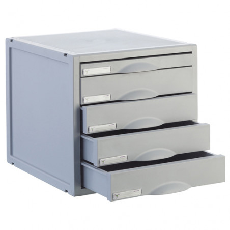 MODUL  4+1 CALAIXOS ARC8405C GRIS