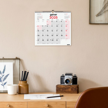CALENDARI PARED ESP. M/V 265x245 APU. CAT FINOCAM 2022