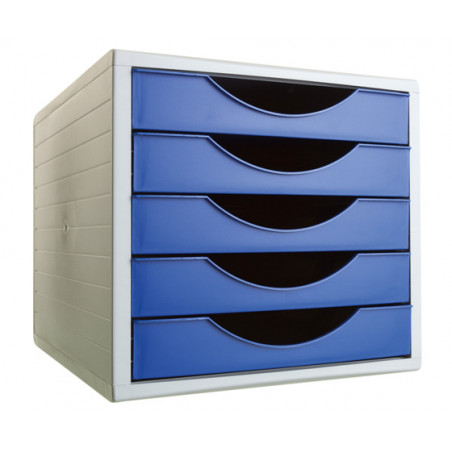 MODUL  5 CALAIXOS ARC4005 GRIS / BLAU