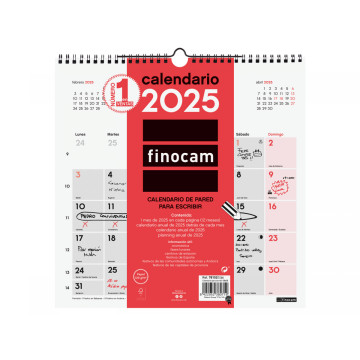 CALENDARI PARED ESP. M/V 300x300 APU. SP FINOCAM 2022