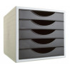 MODUL  5 CALAIXOS ARC4005 GRIS / NEGRE