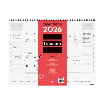 CALENDARI VADE ESP. M/V 420X310 APU SP FINOCAM 2