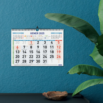 CALENDARI PARED ESP. M/V 300x210 CAT FINOCAM COLOR 2022