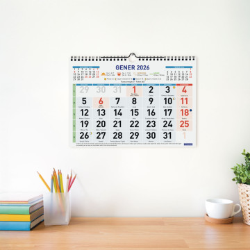 CALENDARI PARED ESP. M/V 300x210 CAT FINOCAM COLOR 2022