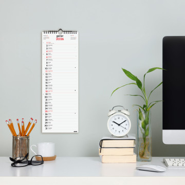 CALENDARI PARED ESP. M/V 155x430 APU. CAT FINOCAM 2022
