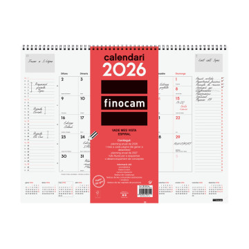 CALENDARI VADE ESP. M/V 420X310 APU CAT FINOCAM 2