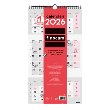 CALENDARI PARED ESP. 3M/V 265X480 APU CAT 2