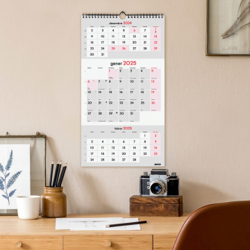 CALENDARI PARED ESP. 3M/V 265X480 APU CAT 2022