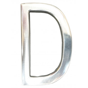 PLACA PISOS FUNDICIO  60mm ALUMINI PLATA "D"