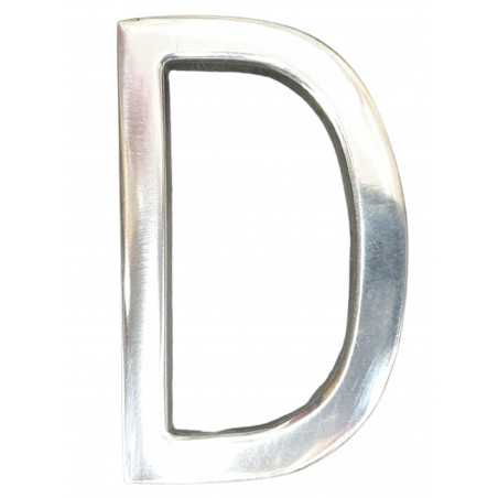 PLACA PISOS FUNDICIO  60mm ALUMINI PLATA "D"