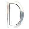 PLACA PISOS FUNDICIO  60mm ALUMINI PLATA "D"