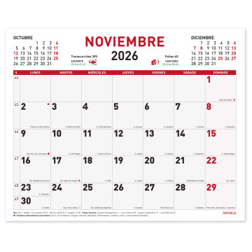 CALENDARI FALDILLA M/V 300x247 APU. SP (MYRGA 1543) AÑO 2022