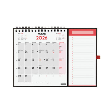 CALENDARI PARED ESP. M/V 140x150 IMAN + BLOC CAT FINOCAM ANY2022