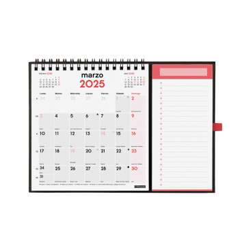 CALENDARI PARED ESP. M/V 140x150 IMAN + BLOC SP FINOCAM AÑO 2022