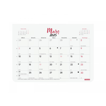 CALENDARI PARED ESP. M/V 360X210 APU CAT FIN. TALKUAL ANY 2022