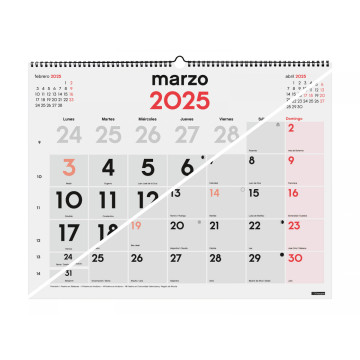 CALENDARI PARED ESP. M/V 590x420 AP+NU SP FINOCAM AÑO 2022