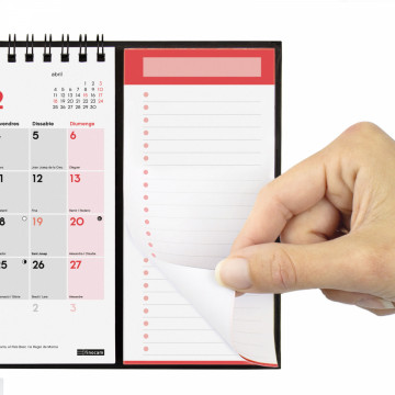CALENDARI PARED ESP. M/V 140x150 IMAN + BLOC CAT FINOCAM ANY2022