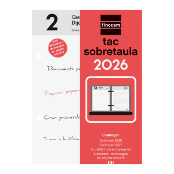 TACO CAL. FINOCAM CATALA ANY 2022