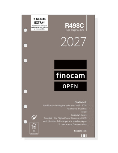 REC. AG. OPEN  400 (091x152) 1DP CATALA ANY 2022 (R498C)