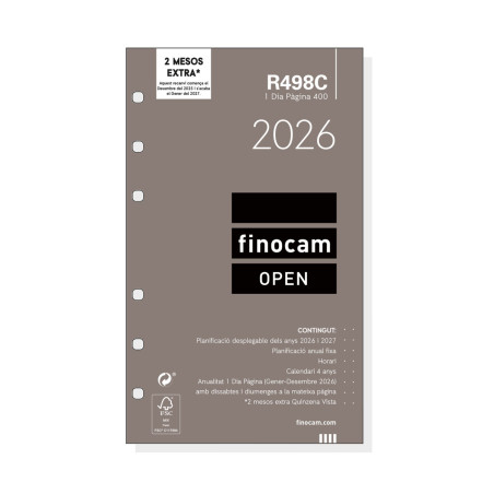 REC. AG. OPEN  400 (091x152) 1DP CATALA ANY 2022 (R498C)