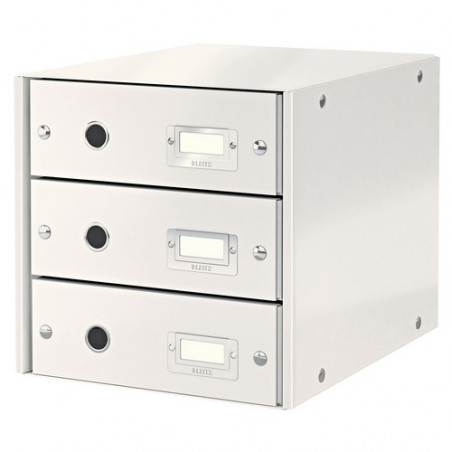Módulo 3 cajones montable Click&Store blanco Leitz