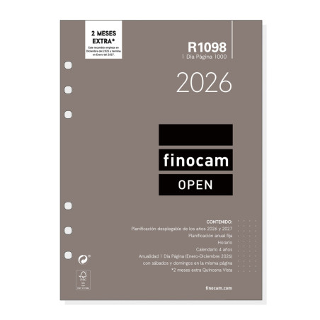 REC. AG. OPEN 1000 (155x215) 1DP SP. AÑO 2022 (R1098)