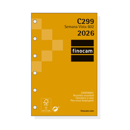 REC. AG. FINOCAM 602 (073x114) S/VH SP. AÑO 2022 (C299)